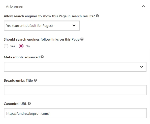 Yoast with GraphQL for canonical URLs