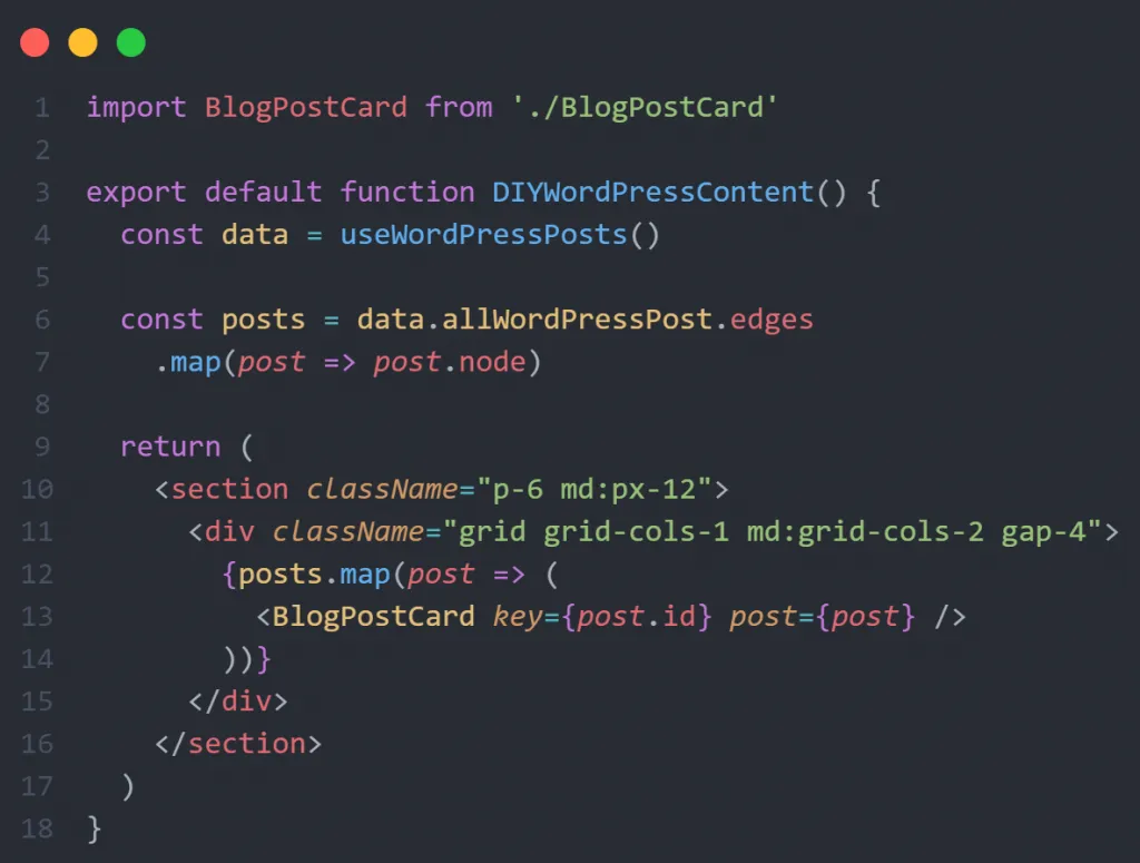 Creating posts with Gatsby & headless WordPress