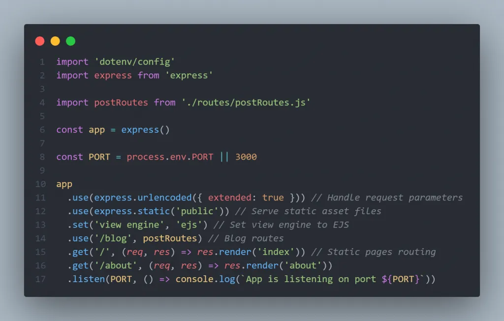 NodeJS server for a headless WordPress site